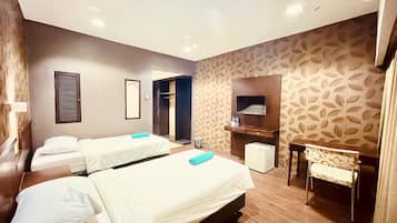 Kamar Twin Deluks | 1 kamar tidur, meja kerja, dan Wi-Fi gratis