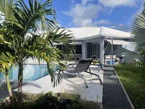 Outdoor pool - Villa Avec Piscine en Résidence Près de la mer (Saint-François)