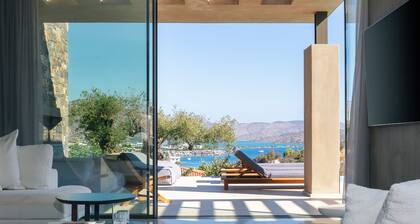 Villa Katy - sea vistas, heated pool, minimalist opulence, & serenity by etouri