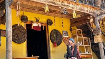 Basic Shared Dormitory | Terrace/patio