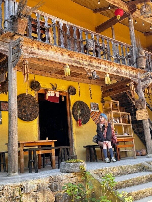 Felles sovesal – basic | Terrasse/patio