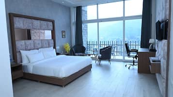 Chambre Double Exécutive | Bureau, chambres insonorisées, fer et planche à repasser, Wi-Fi gratuit