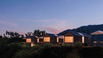Front of property – evening/night