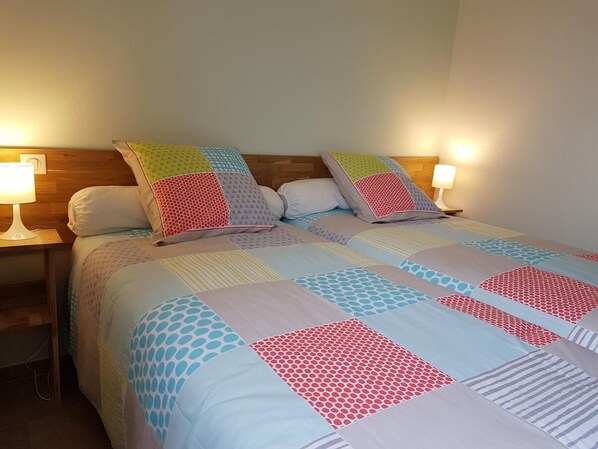 2 bedrooms, free WiFi, bed sheets