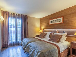 3 bedrooms, free WiFi, bed sheets - Luxury apartment with fireplace, balcony and wifi in Val-d'Isère (Val-d'Isère)