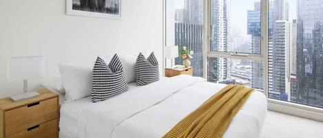 2 chambres, fer et planche Ă repasser, Wi-Fi, draps fournis