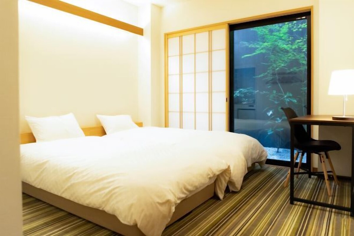 Blackout drapes, iron/ironing board (on request), WiFi (free)