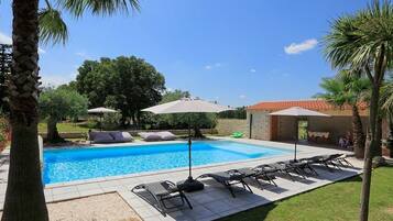 Una piscina climatizada