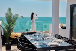 Duplex, 4 Bedrooms, Private Pool | Terrace/patio