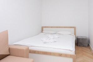 Leilighet – basic | 1 soverom, strykejern/-brett og wi-fi (inkludert)