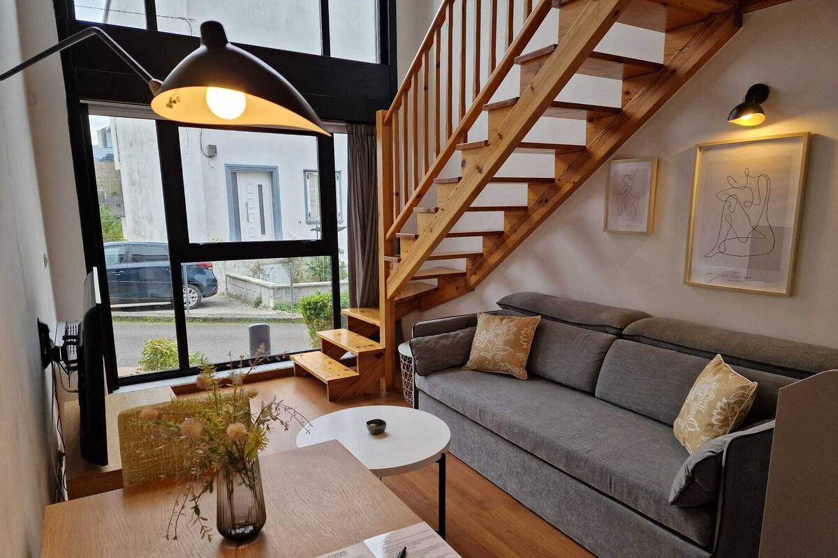 Beautiful Loft | Living area | Smart TV