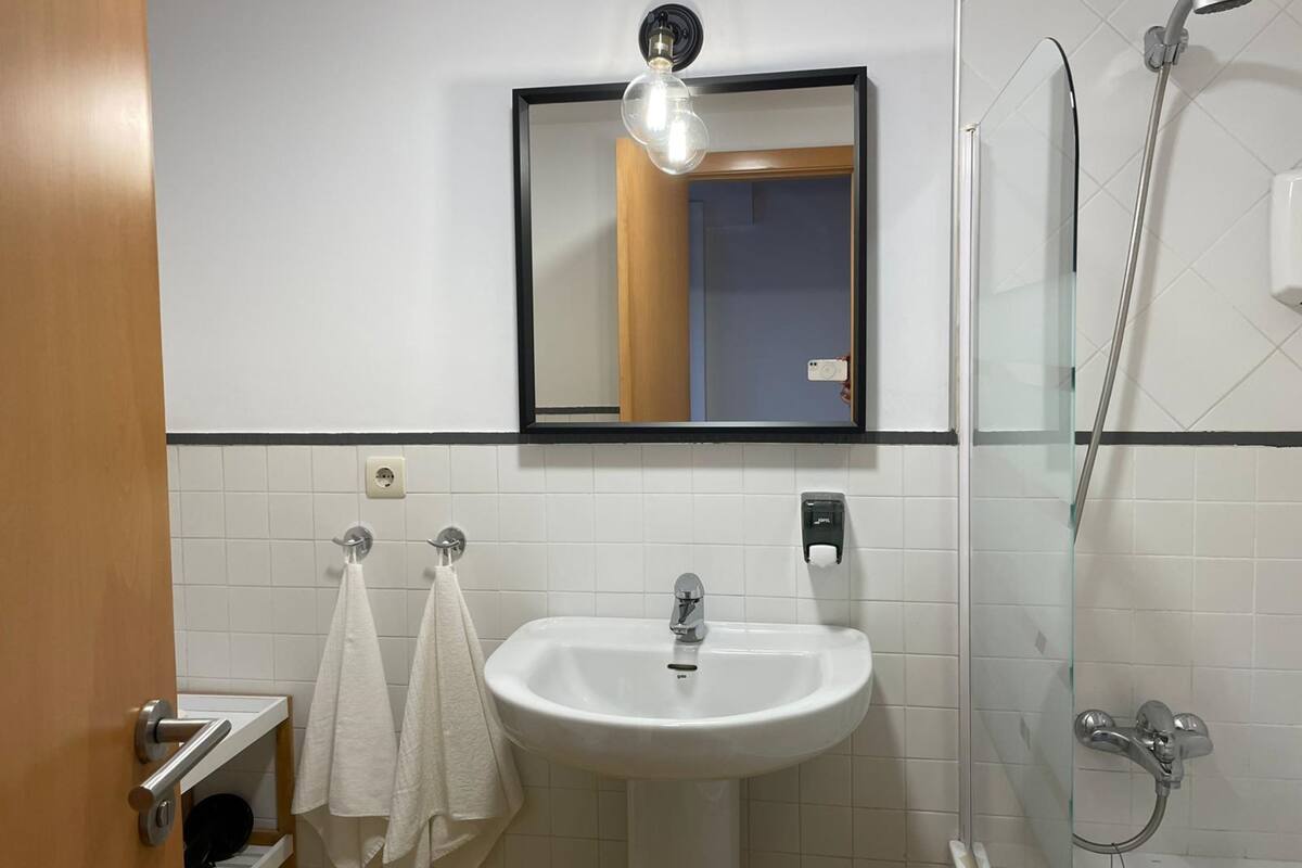 Espléndido Loft | Badezimmer | Haartrockner, Handtücher, Seife, Shampoo