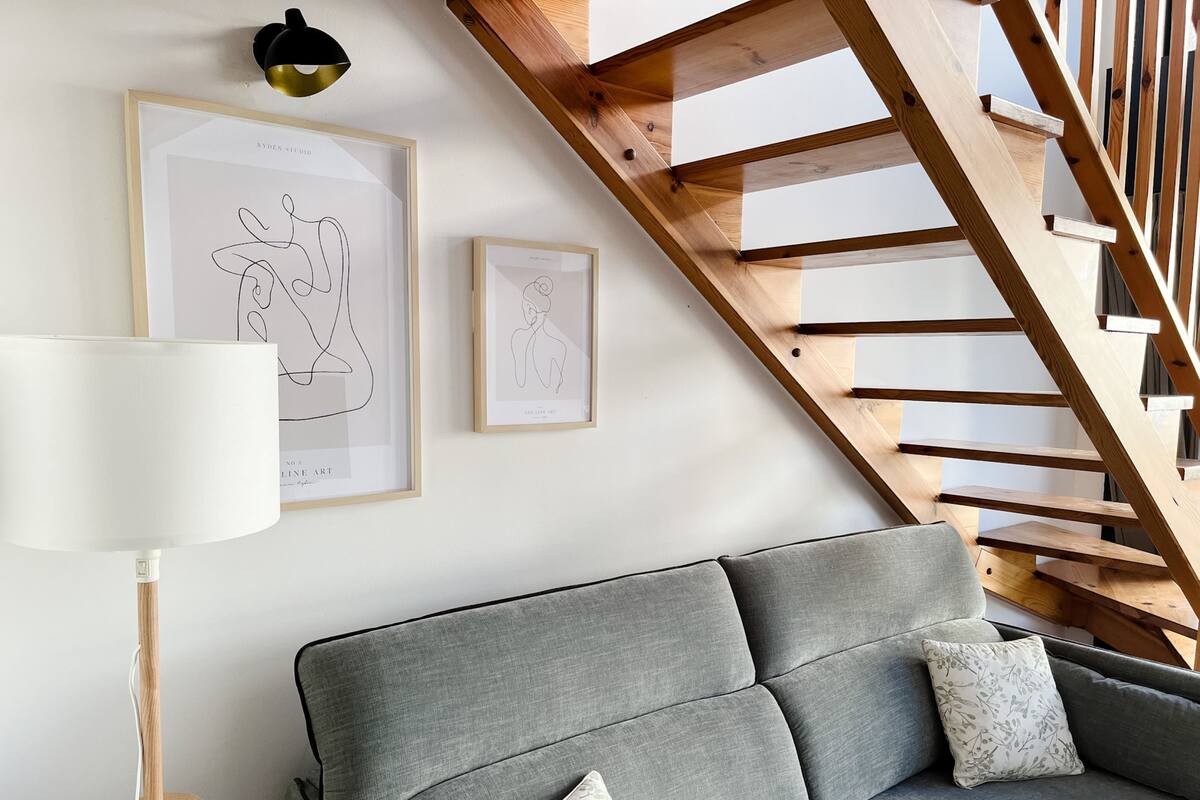 Nordic Style Loft | Living room | Smart TV