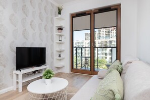 Lägenhet - 1 sovrum - balkong | 1 sovrum, gratis wi-fi och sängkläder