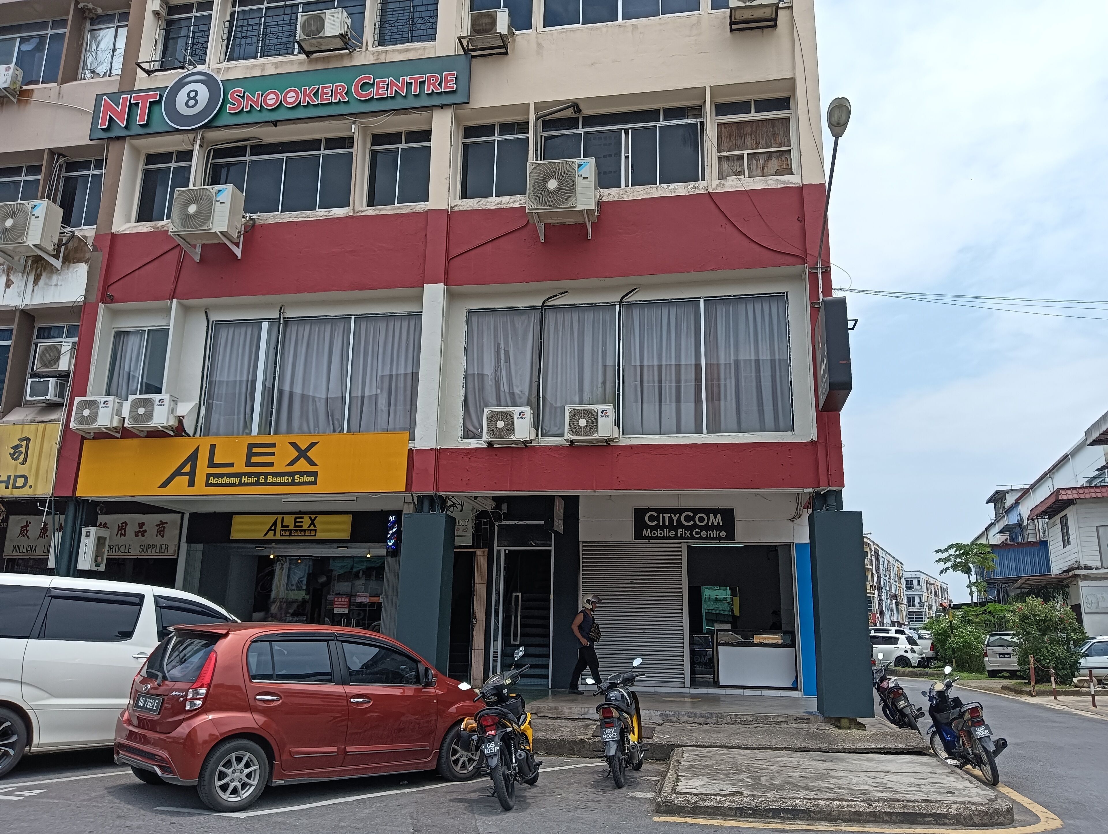 Mặt tiền nơi lưu trú