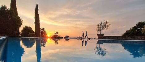 Seasonal outdoor pool