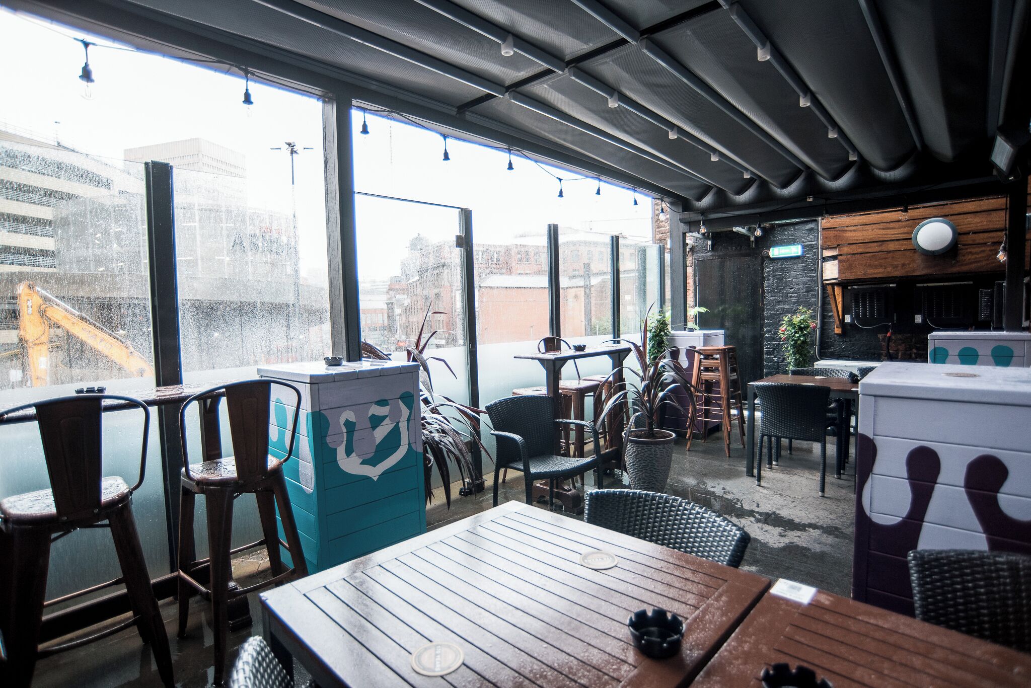 Rooftop terrace