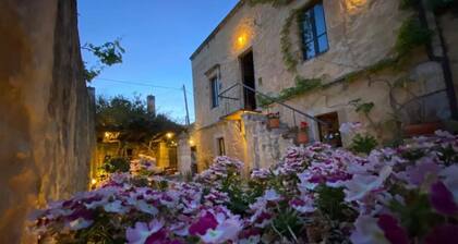 19th century stone house located in the center of a Cretan traditional village.