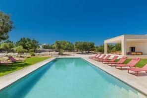Seasonal outdoor pool