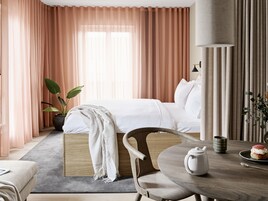 1 habitación y ropa de cama hipoalergénica 