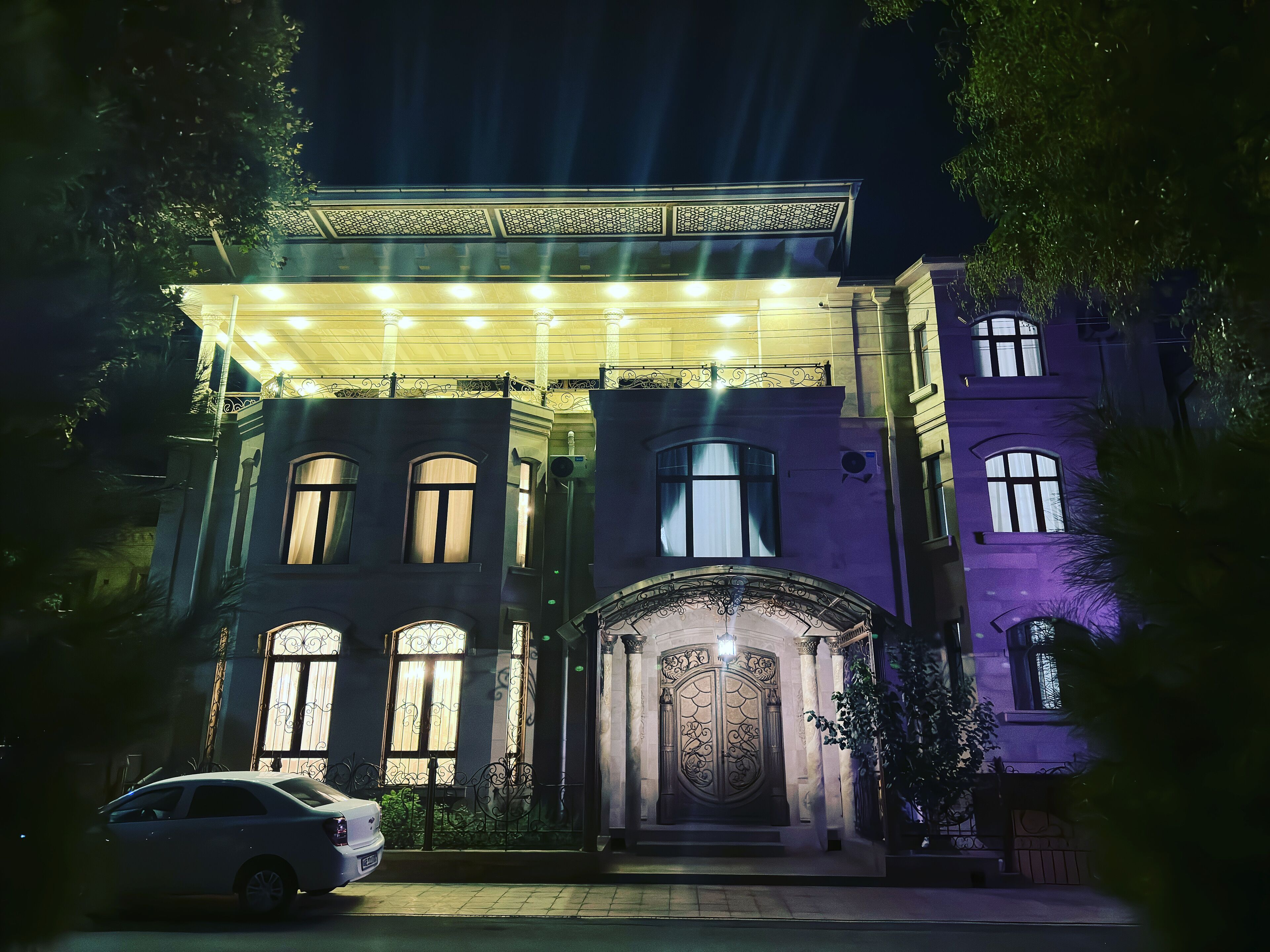 Façade de l’hébergement