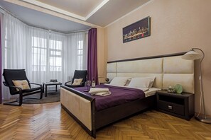 Apartment | 1 bedroom, iron/ironing board, free WiFi - Stylish apartment near the railway station (Minsk)