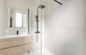 Shower, hair dryer
