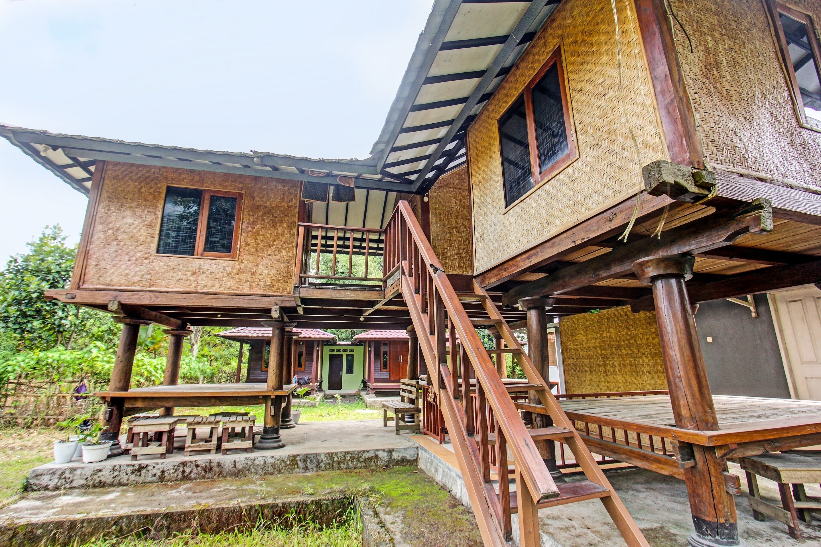 Façade de l’hébergement