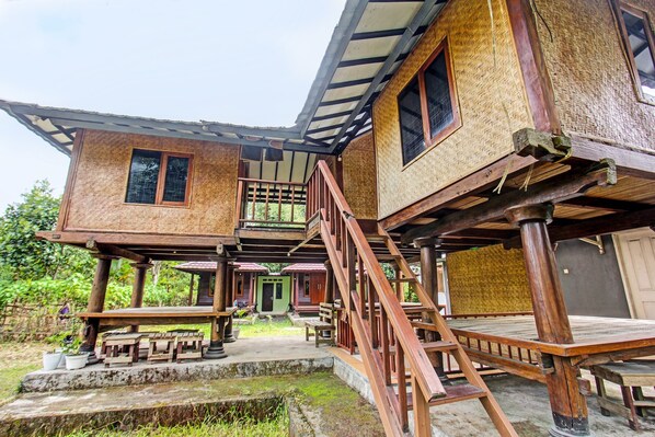 Façade de l’hébergement