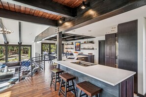 Interior - Experience luxury at the Summit Solitude Estate, surrounded by stunning wooded views. (Breckenridge)