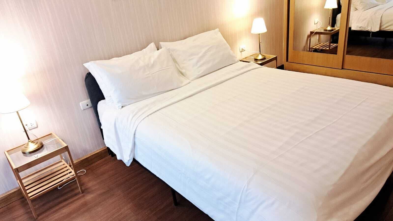 2 室のベッドルーム、アイロン / アイロン台、WiFi、ベッドシーツ