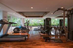 Fitness facility - 6-38 - 2 Bdr Condo with Balcony and shared Pool (Tambon Patong)