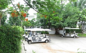 Overnattingsstedets uteområder