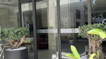 Entrada de la propiedad