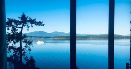 Home by the sea. North Galiano Island.
