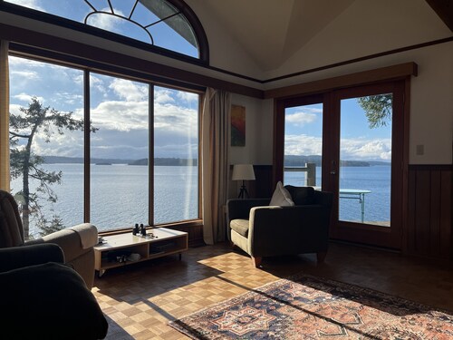 Home by the sea. North Galiano Island.