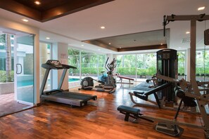 Fitness facility - 6-35 - 3 Bdr Condo with Balcony and shared Pool (Tambon Patong)