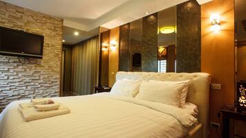 3 soverom, strykejern/-brett, wi-fi og sengetøy