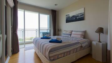 2 soverom, strykejern/-brett, internettilgang og sengetøy