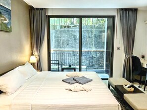 1 bedroom, iron/ironing board, internet, bed sheets