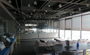 Dining - One bedroom Condo with pool view at The Base near Central Festival Pattaya (Muang Pattaya)