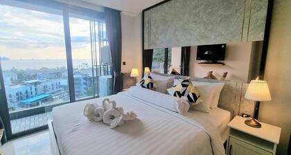 BO501 – Serviced Apartment mit 2 Schlafzimmern und Meerblick am Strand von Ao Nang