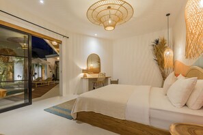 2 soverom, skrivebord, strykejern/-brett og wi-fi (inkludert)