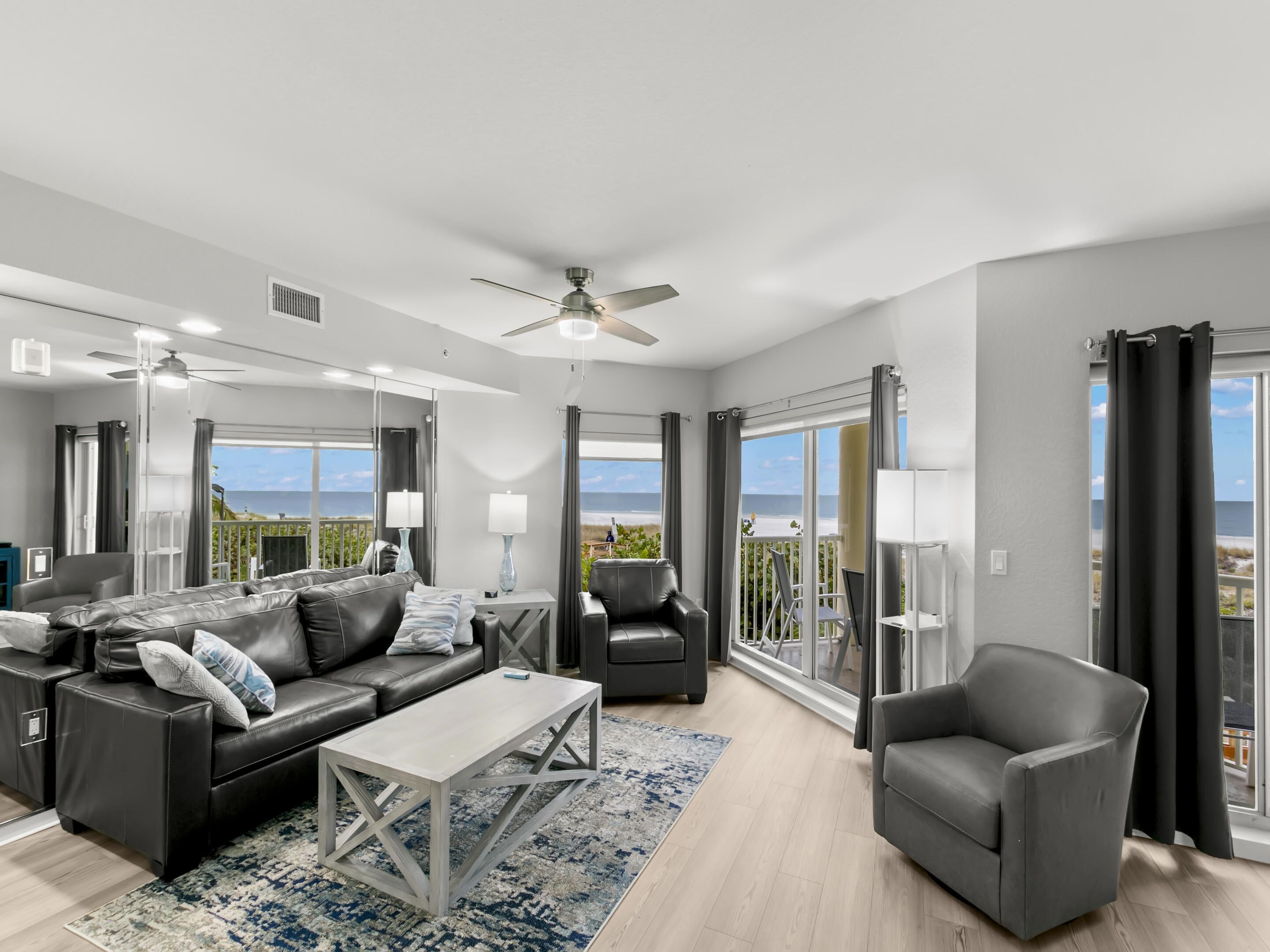Sunset Vista #206-W | Luxury Interior + Serene Ocean Views