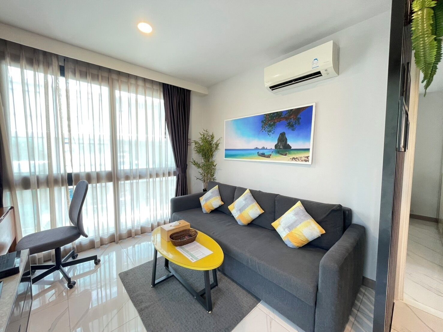 Bo504 - Apartamento Con Servicio De 1 Dormitorio Con Bañera En La Playa De Ao Nang - Ao Nang