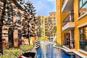 Pool - 422C - Studio Condo with Pool, Jomtien Beach (Pattaya City)