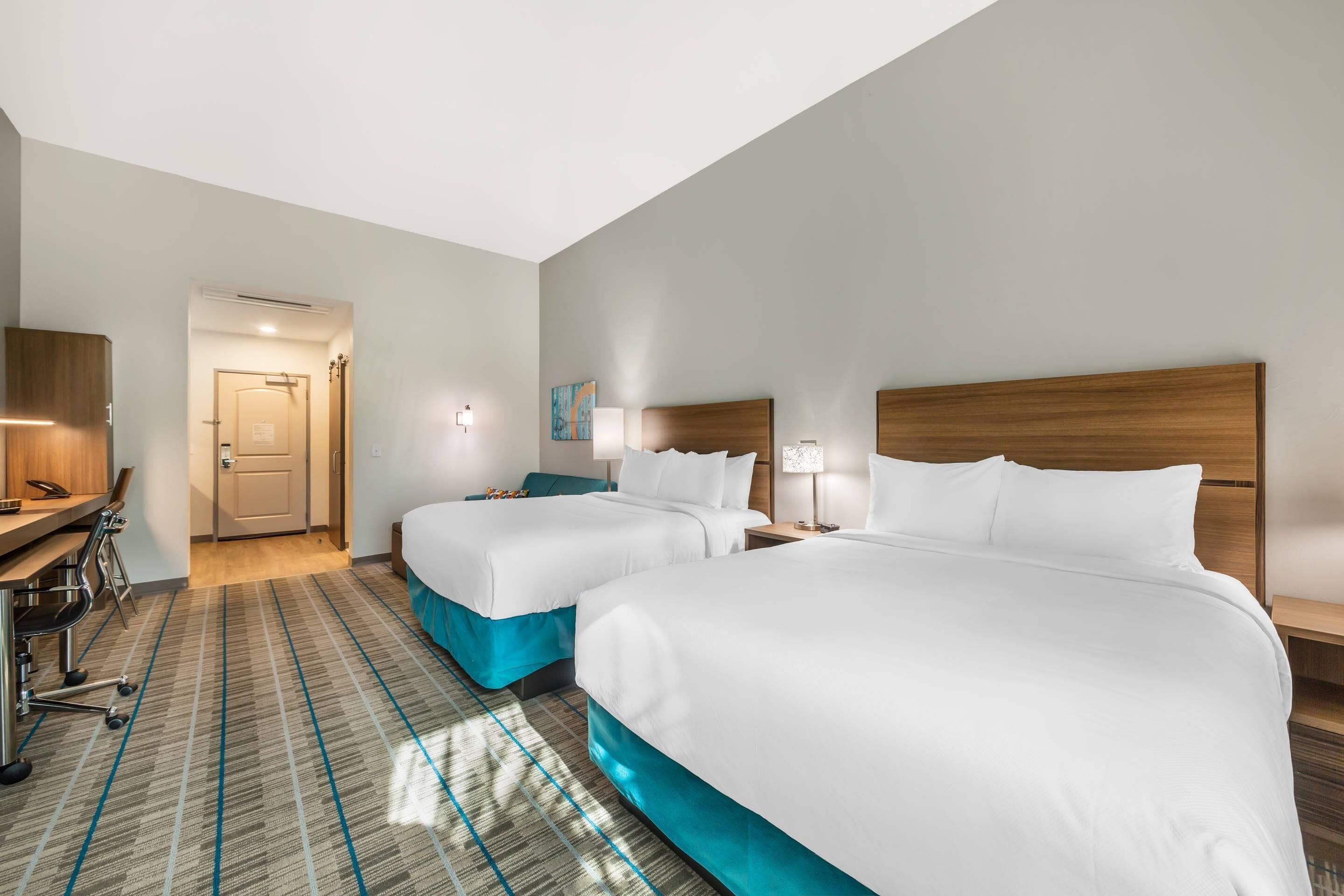 Basic Suite, Multiple Beds, Non Smoking | 1 bedroom, laptop workspace, blackout drapes, iron/ironing board