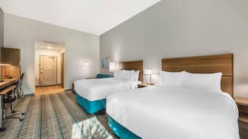 Basic Suite, Multiple Beds, Non Smoking | 1 bedroom, laptop workspace, blackout drapes, iron/ironing board