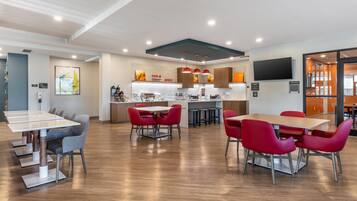 Free daily full breakfast