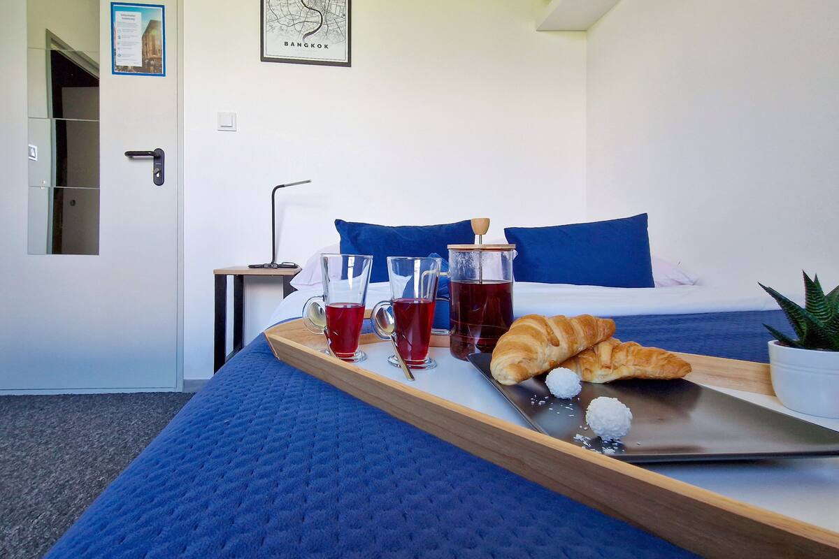 standard double room | 1 bedroom, hypo-allergenic bedding, pillow-top beds, desk